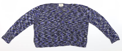 Additional front view of Papaya women’s blue jumper, size XL