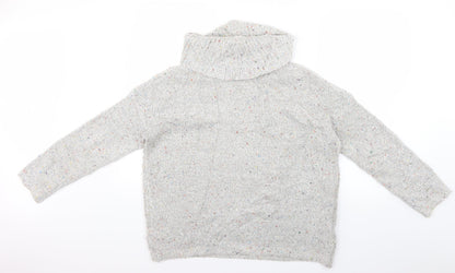 M&Co Womens Grey   Pullover Jumper Size 14