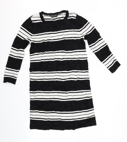 Dorothy Pe Womens Multicoloured Striped  Jumper Dress  Size 10  - Dorothy Perkins