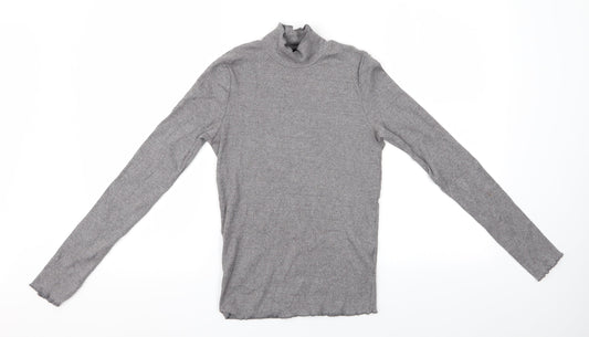 Topshop Womens Grey   Pullover Jumper Size 10  - Topshop