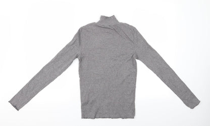 Topshop Womens Grey   Pullover Jumper Size 10  - Topshop