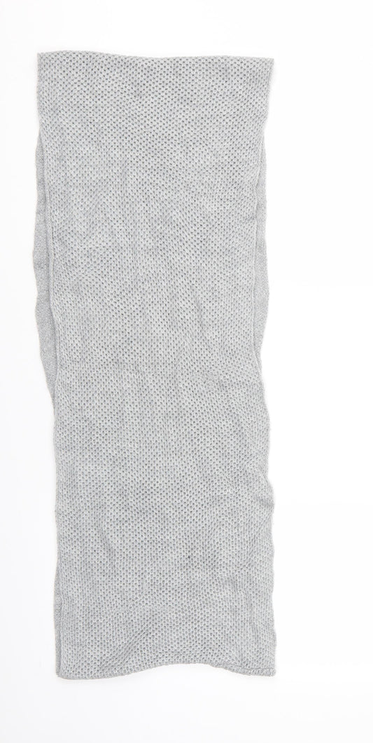 Accessorize Womens Silver    Scarf   - Snood Open Knit glittery