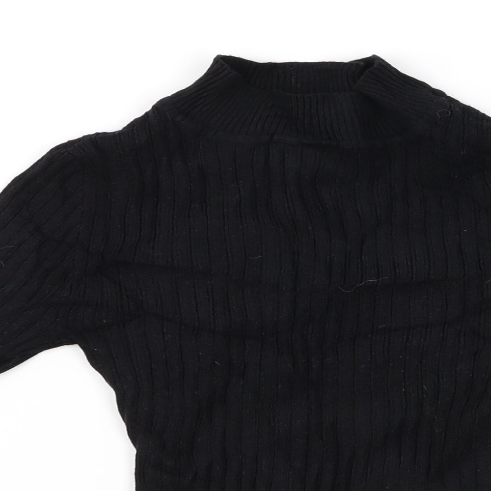 Primark Girls Black   Pullover Jumper   - Primark Girls Sweater