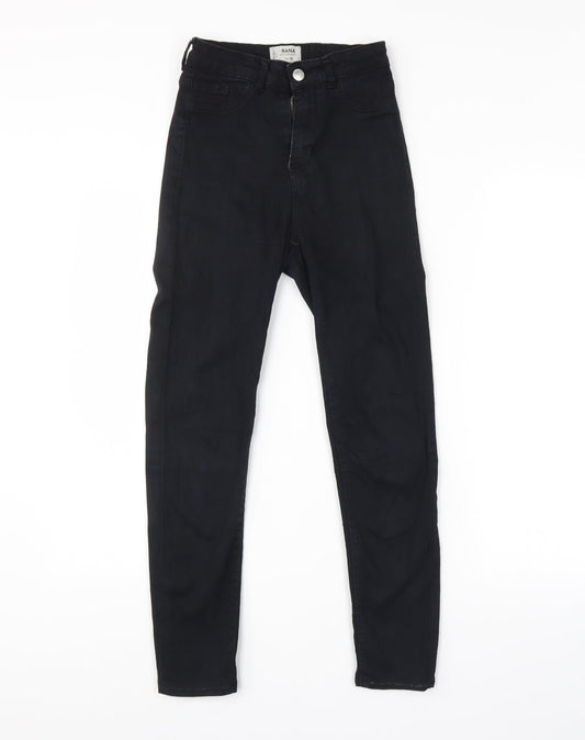 Rana Womens Black   Skinny Jeans Size 6 L26 in