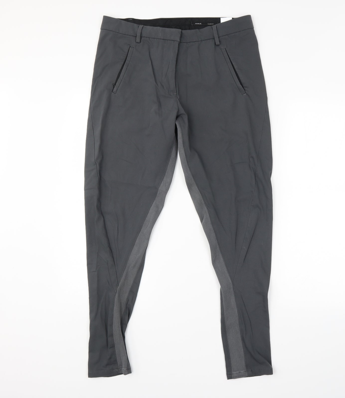 Angelie Womens Grey   Trousers   L28 in