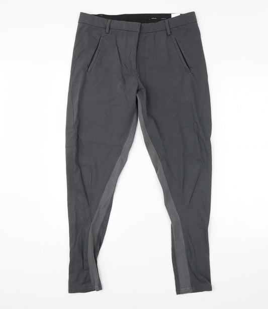 Angelie Womens Grey   Trousers   L28 in
