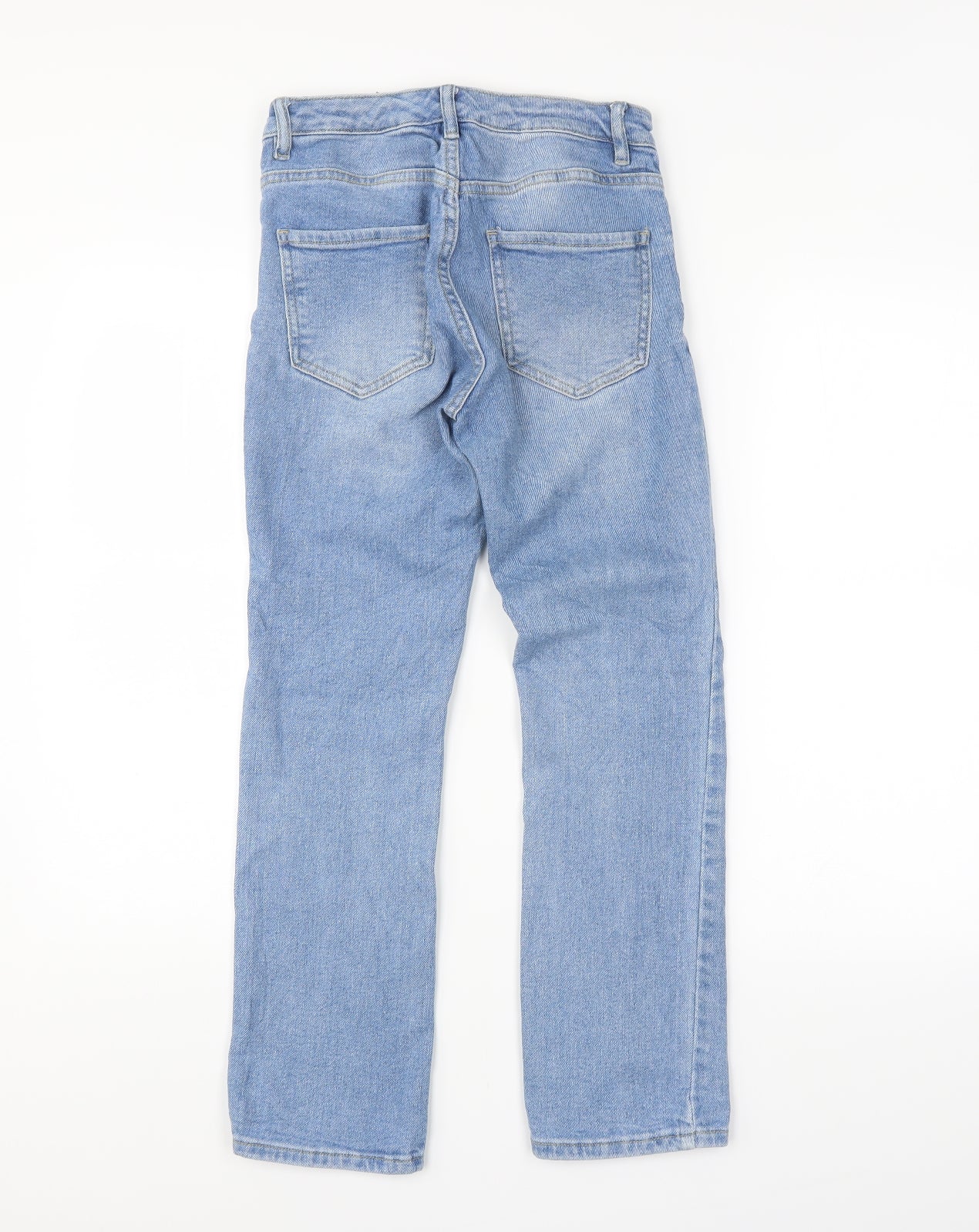 Preworn Womens Blue   Straight Jeans Size 26 in L26 in