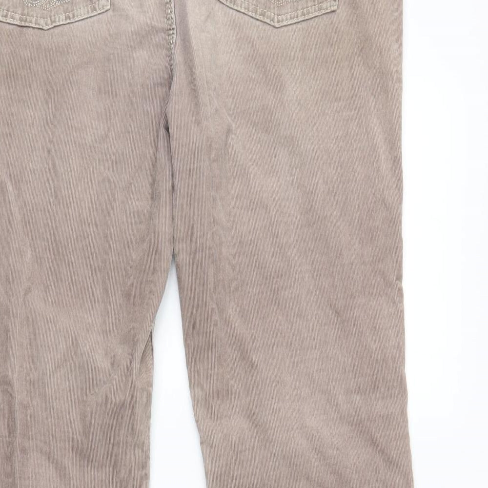 Preloved M&S Womens Purple   Straight Jeans Size M L30 in - Label
