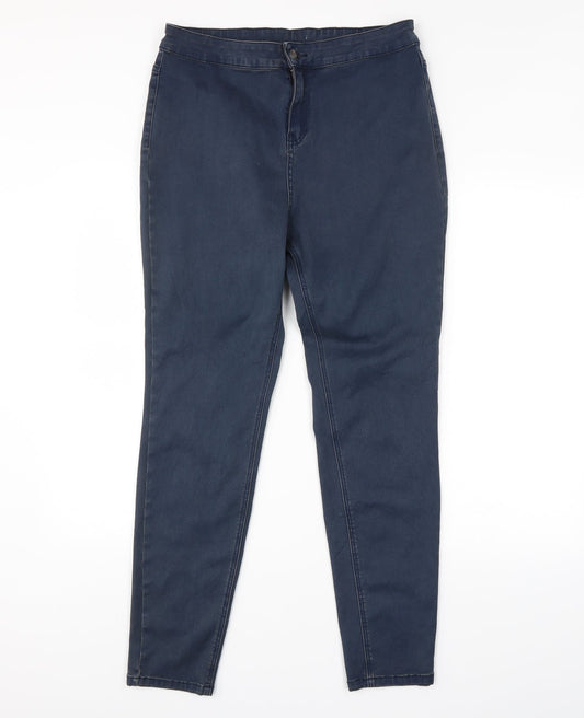 Preworn Womens Blue   Chino Trousers  L30 in