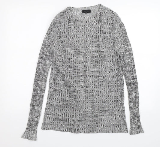 River Island Womens Grey   Pullover Jumper Size M