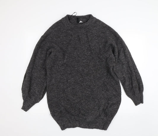 Divided Womens Grey   Pullover Jumper Size S