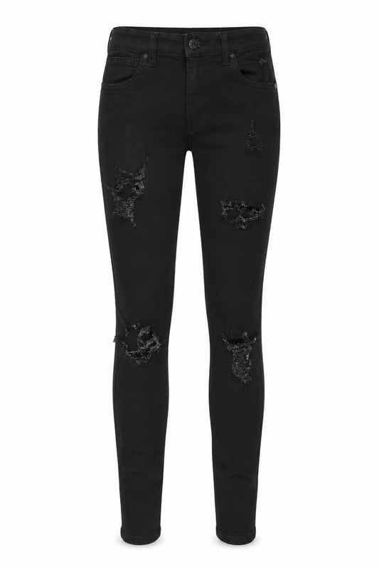 Topshop Womens Black   Skinny Jeans Size 26 in L28 in