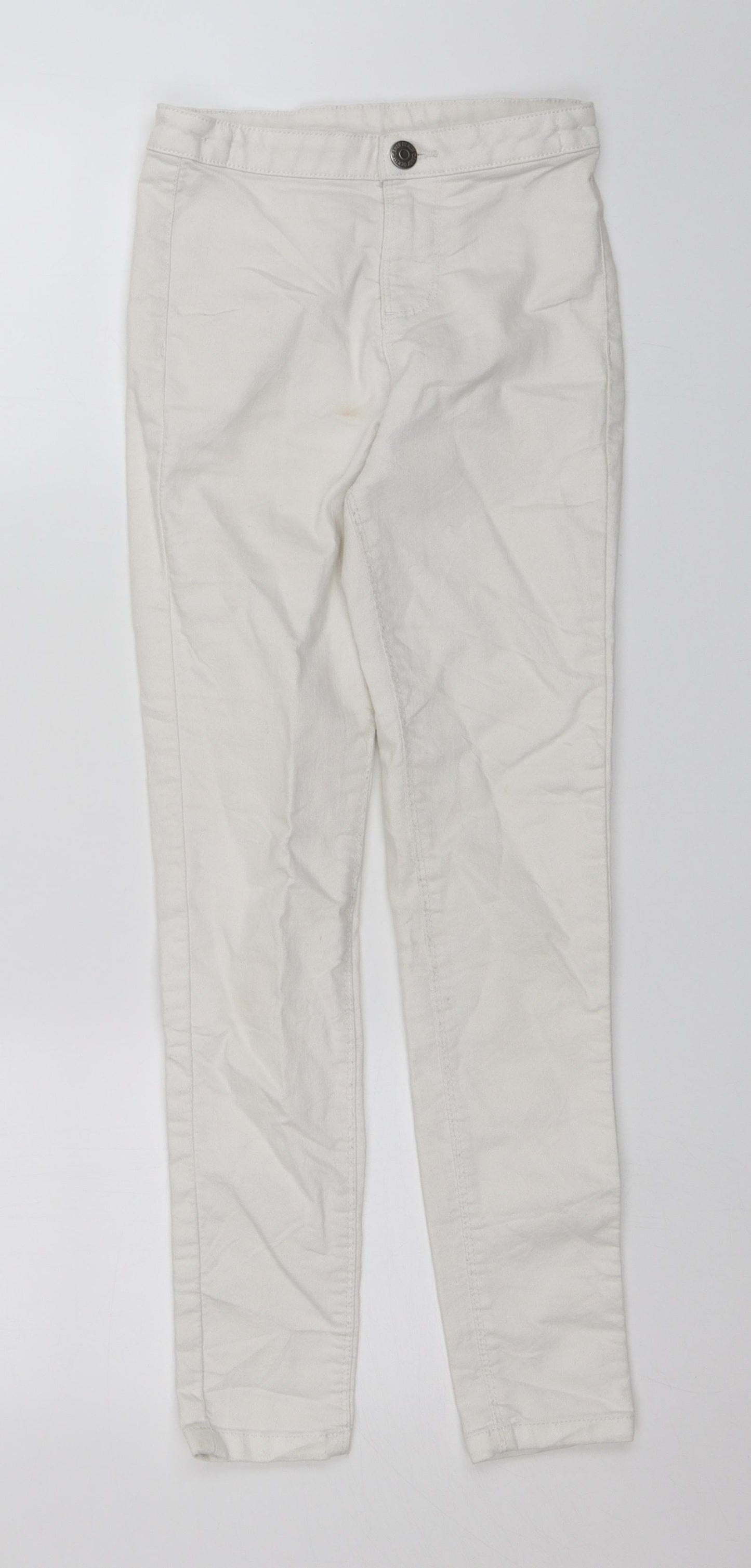 Candy Couture Girls White   Skinny Jeans Size 11 Years