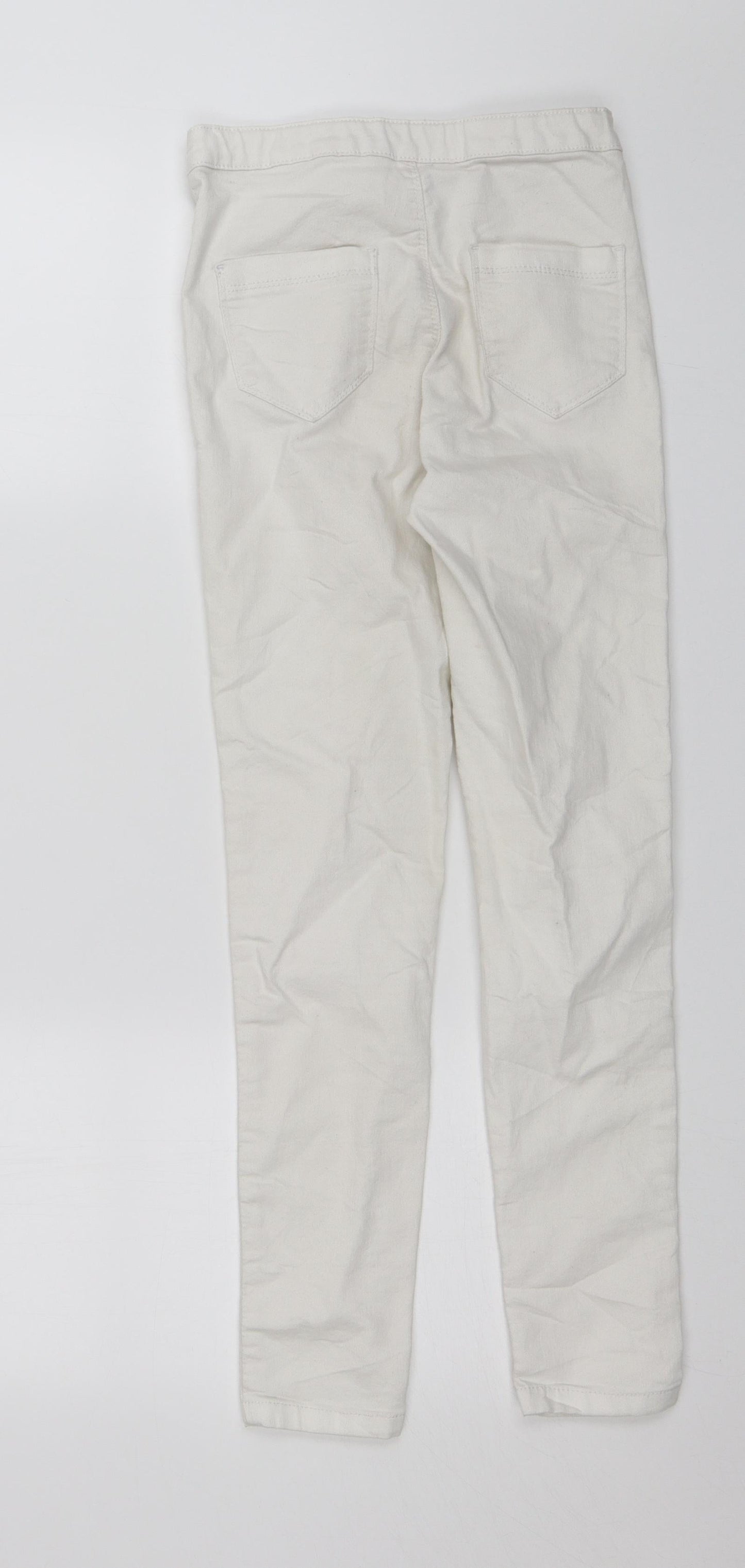 Candy Couture Girls White   Skinny Jeans Size 11 Years