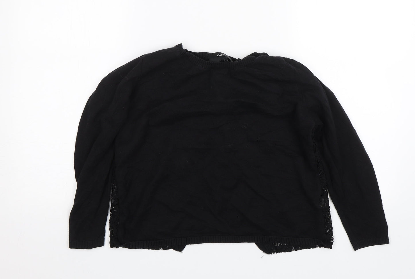 NEXT Womens Black   Basic Blouse Size 10