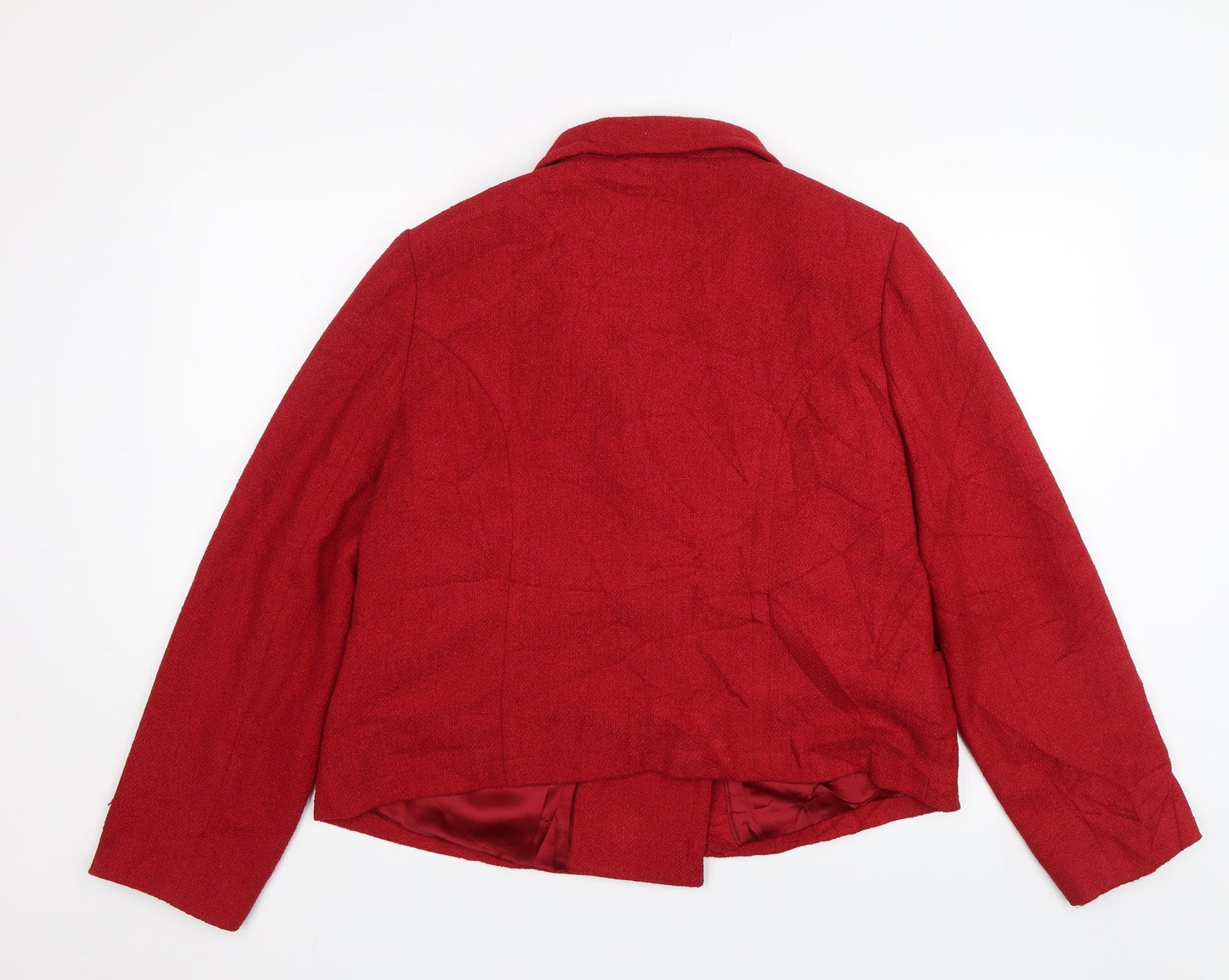 Planet Womens Red   Jacket  Size 16