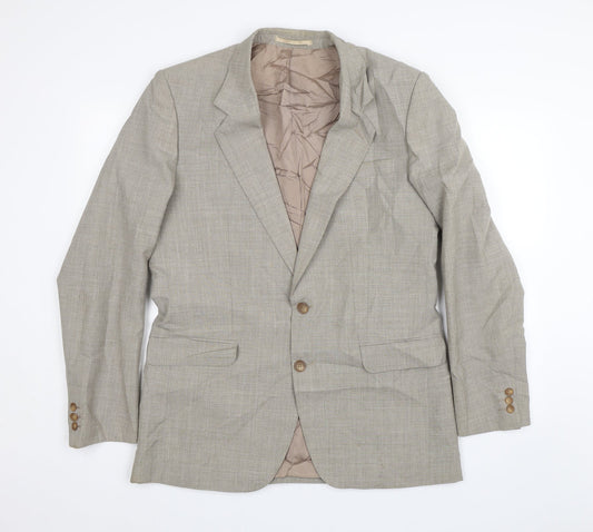 House of Fraser Mens Beige   Jacket Blazer Size 40