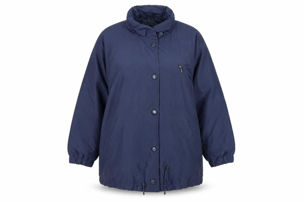St Michael Womens Blue   Overcoat Jacket Size 16