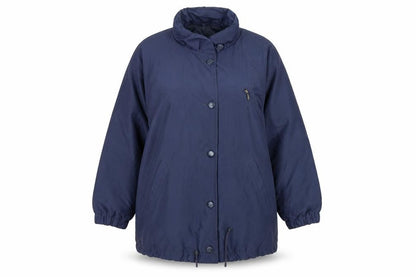 St Michael Womens Blue Overcoat Jacket Size 16