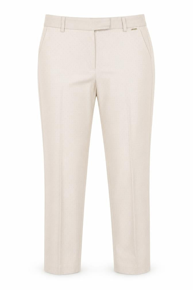 Marks & Spencer Womens Ivory   Dress Pants Trousers Size 8 L23 in