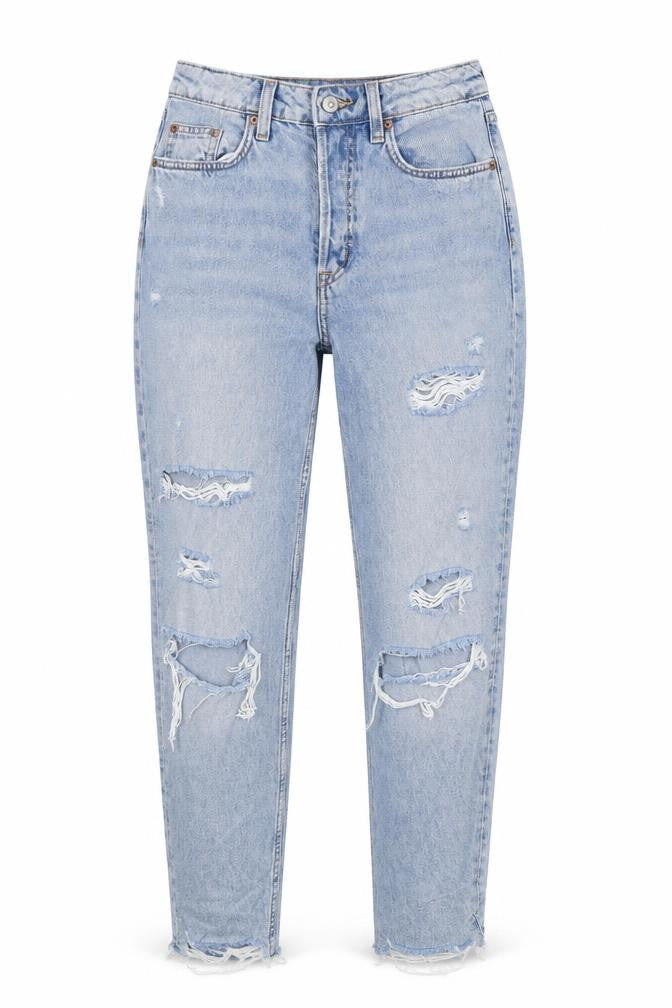Divided Womens Blue  Denim Skinny Jeans Size 6 L25 in