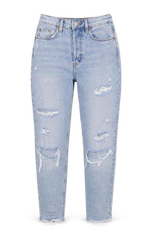 Divided Womens Blue  Denim Skinny Jeans Size 6 L25 in