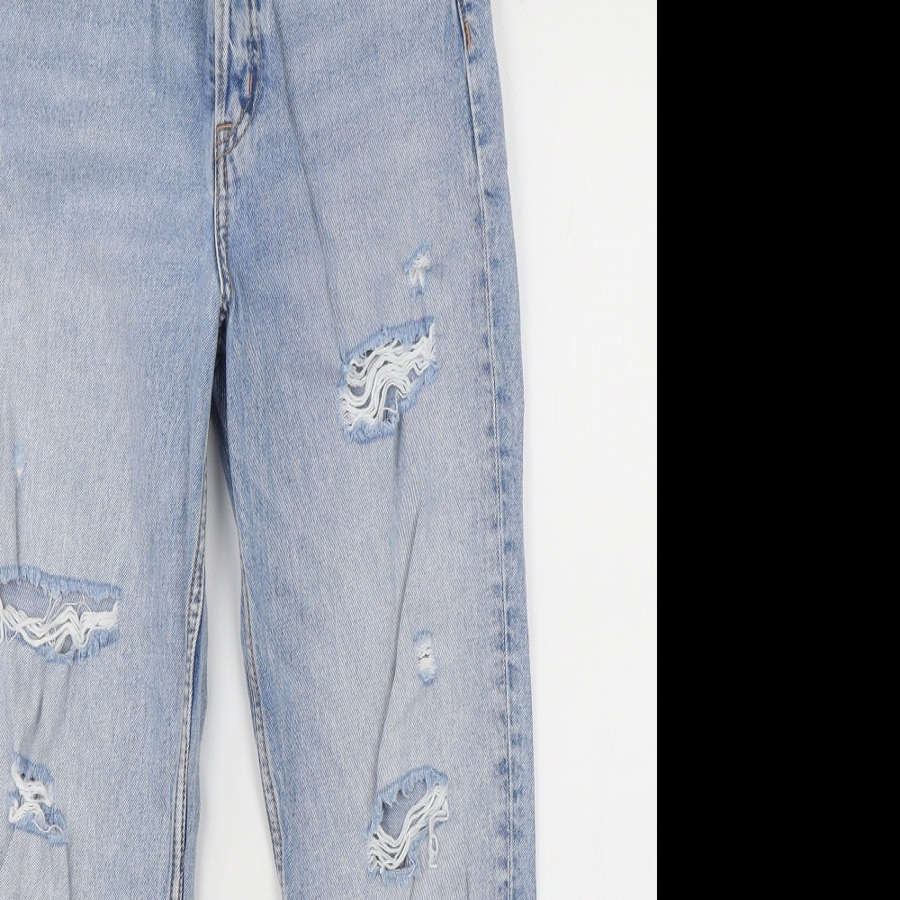 Divided Womens Blue  Denim Skinny Jeans Size 6 L25 in