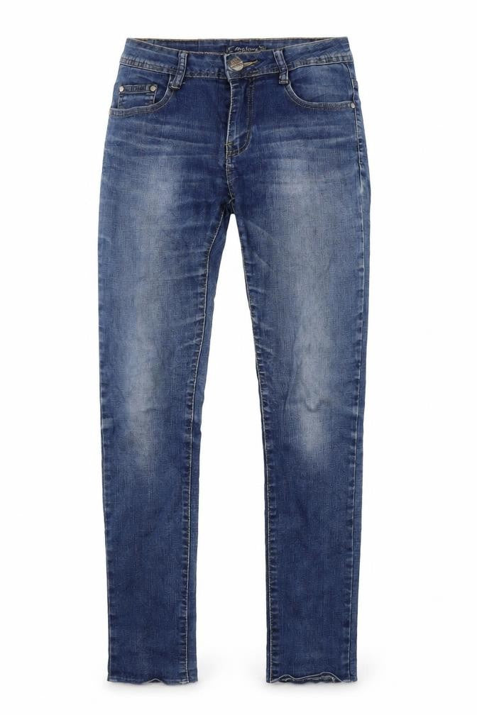 Miss Cherry Womens Blue  Denim Straight Jeans Size 26 in L26 in