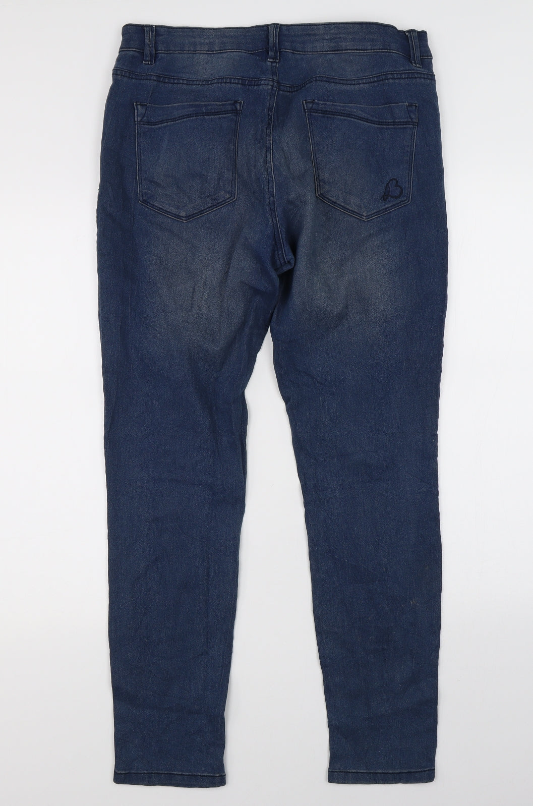 Beloved Womens Blue  Denim Skinny Jeans Size 12 L28 in