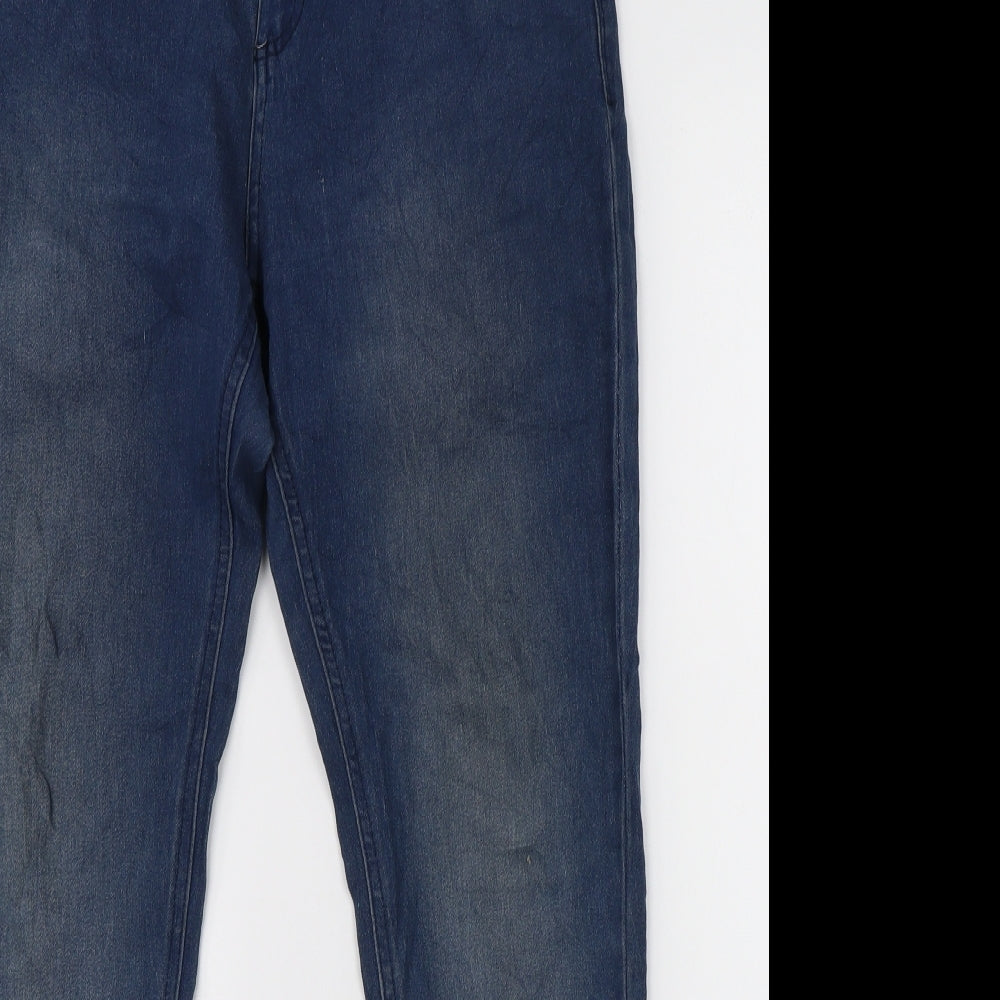 Beloved Womens Blue  Denim Skinny Jeans Size 12 L28 in