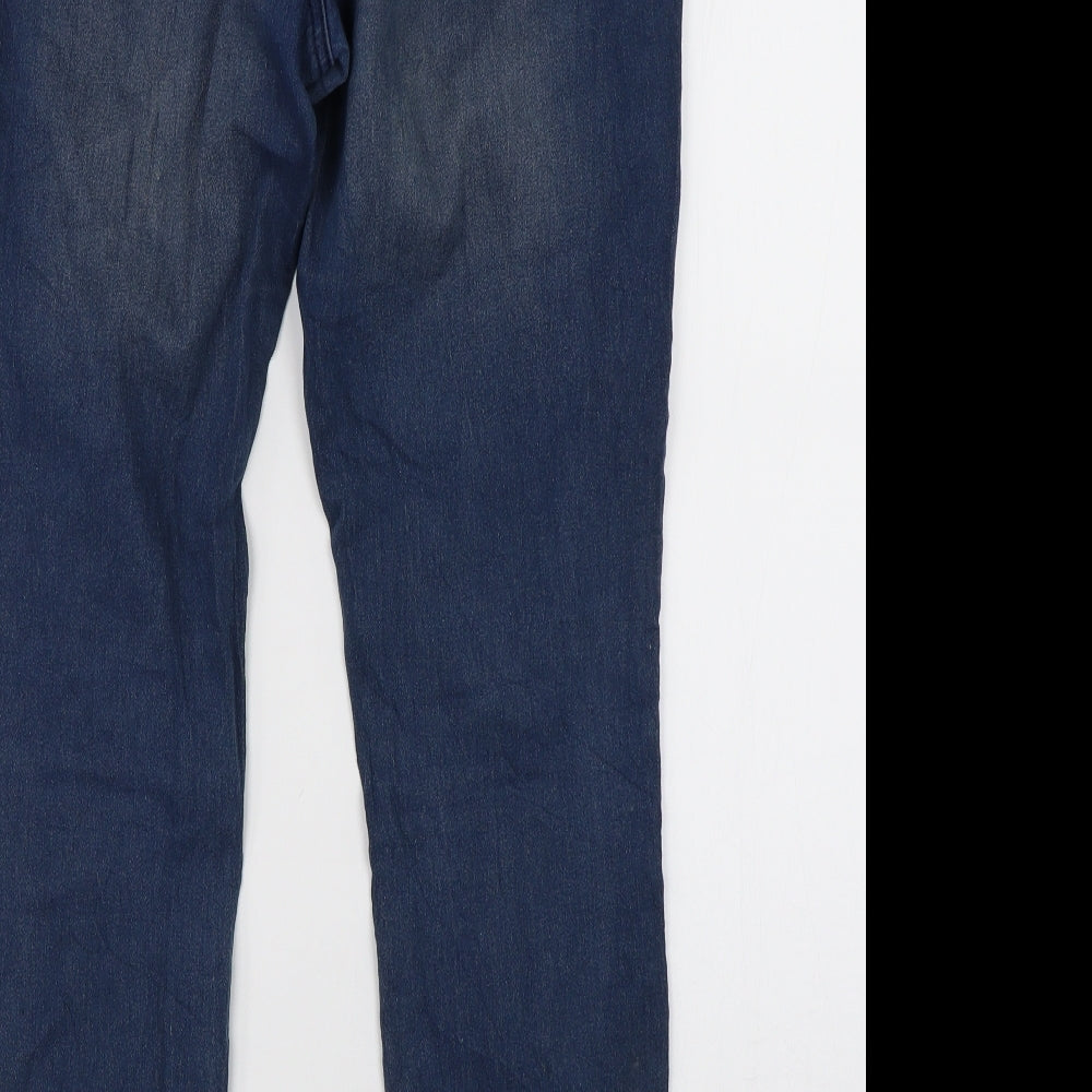 Beloved Womens Blue  Denim Skinny Jeans Size 12 L28 in