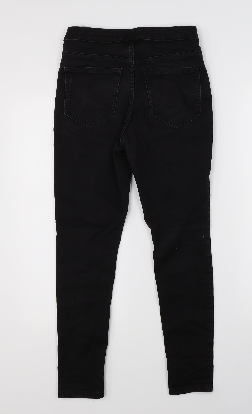 Marks & Spencer Womens Black  Denim Skinny Jeans Size 8 L24 in