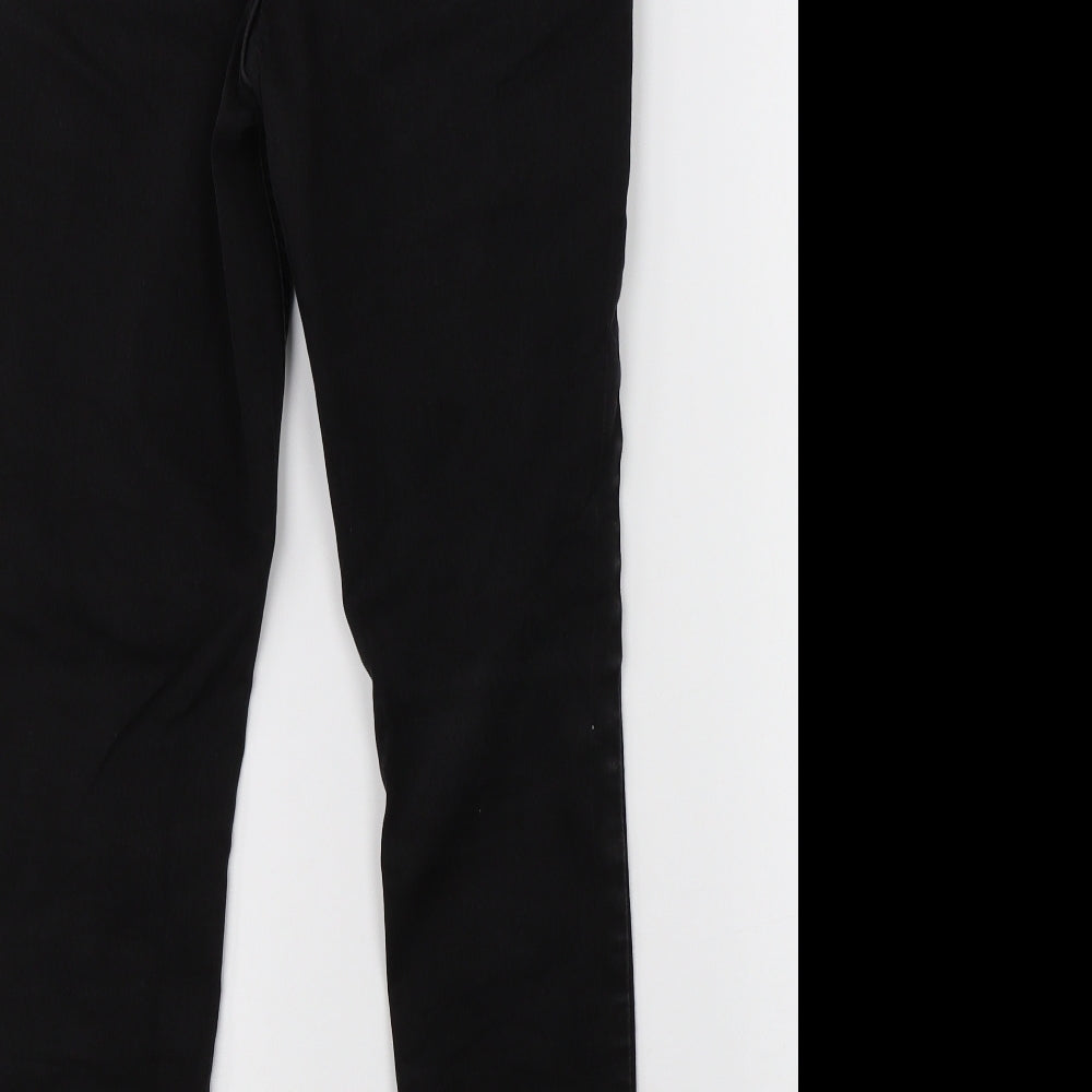 Marks & Spencer Womens Black  Denim Skinny Jeans Size 8 L24 in