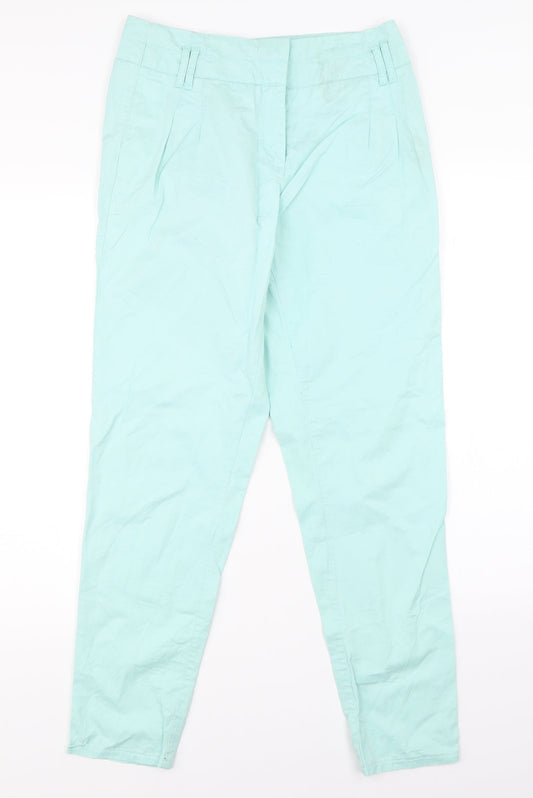 VERO MODA Womens Green   Straight Jeans Size 12 L28 in