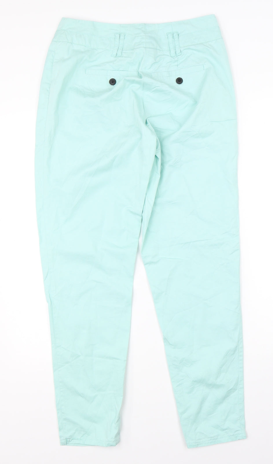 VERO MODA Womens Green   Straight Jeans Size 12 L28 in