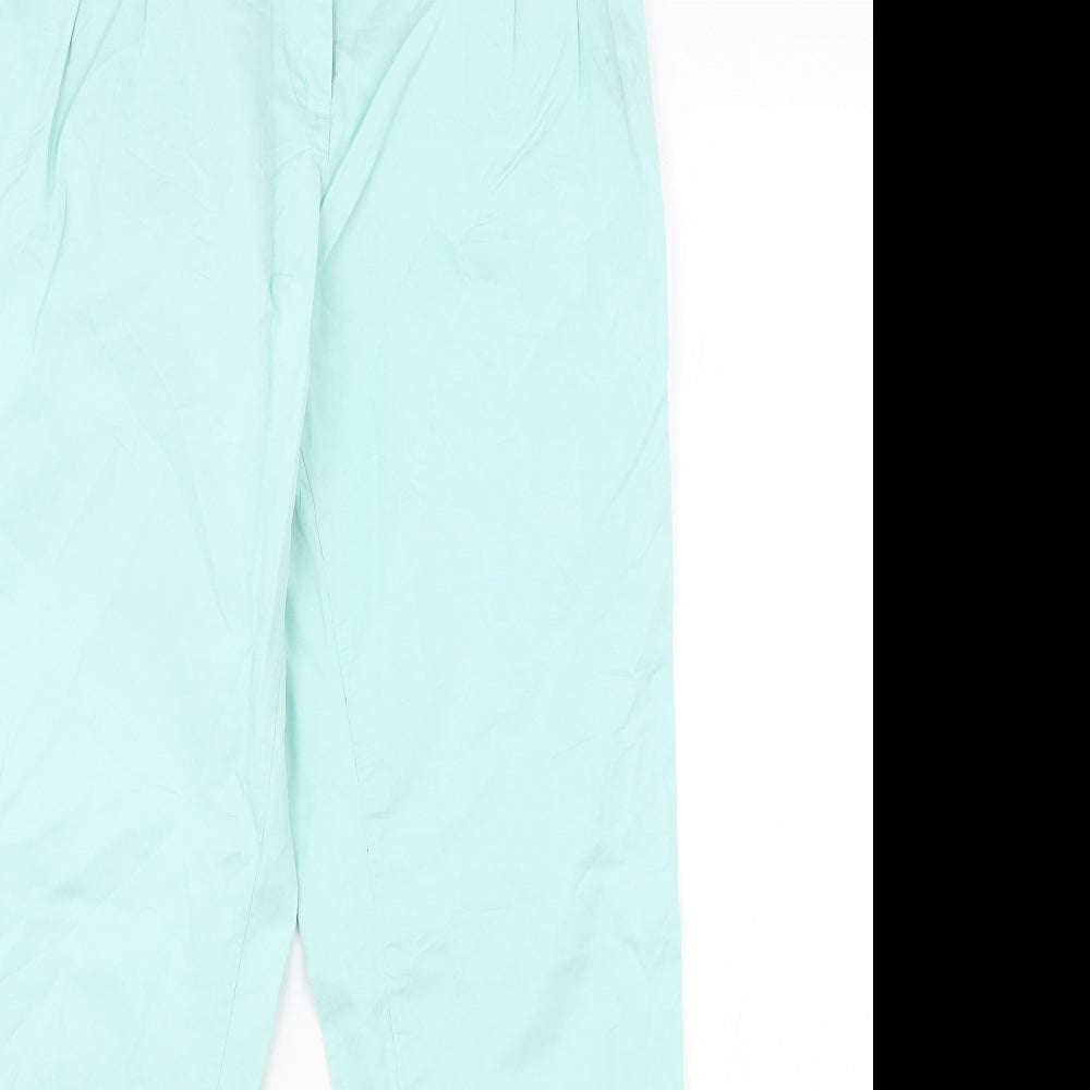 VERO MODA Womens Green   Straight Jeans Size 12 L28 in