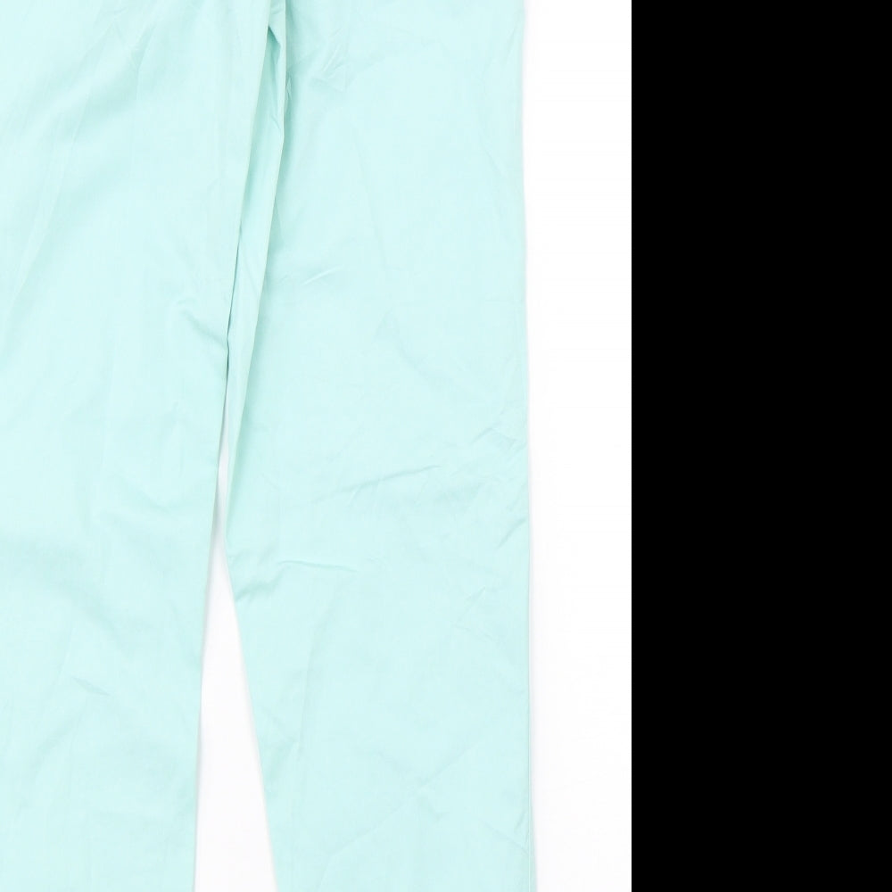 VERO MODA Womens Green   Straight Jeans Size 12 L28 in