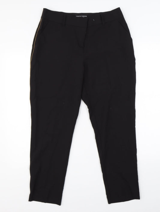 Dorothy Perkins Womens Black   Dress Pants Trousers Size 12 L24 in