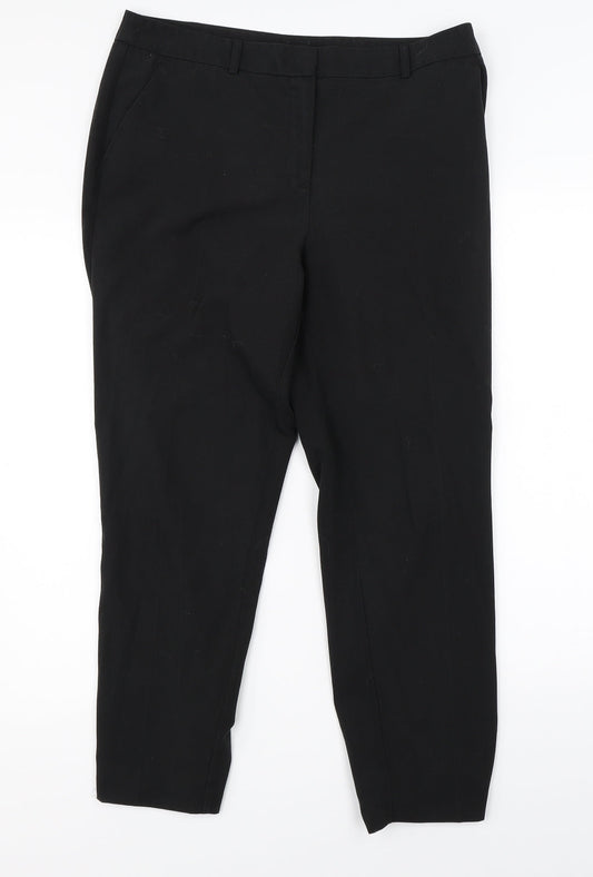 Dorothy Perkins Womens Black   Dress Pants Trousers Size 12 L24 in