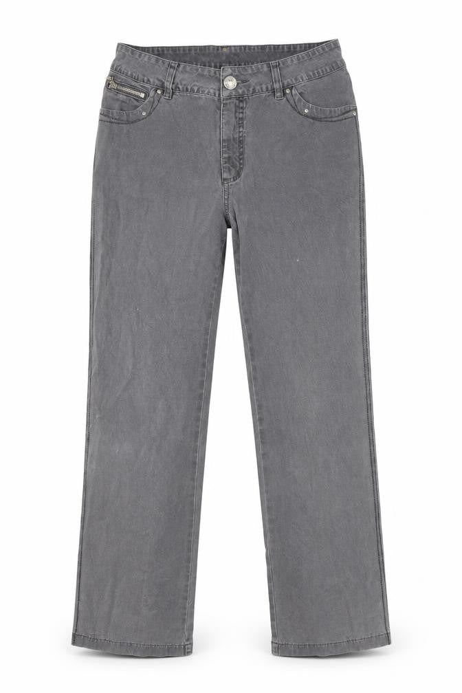 Lafei Neir Womens Grey  Denim Straight Jeans Size 28 in L28 in