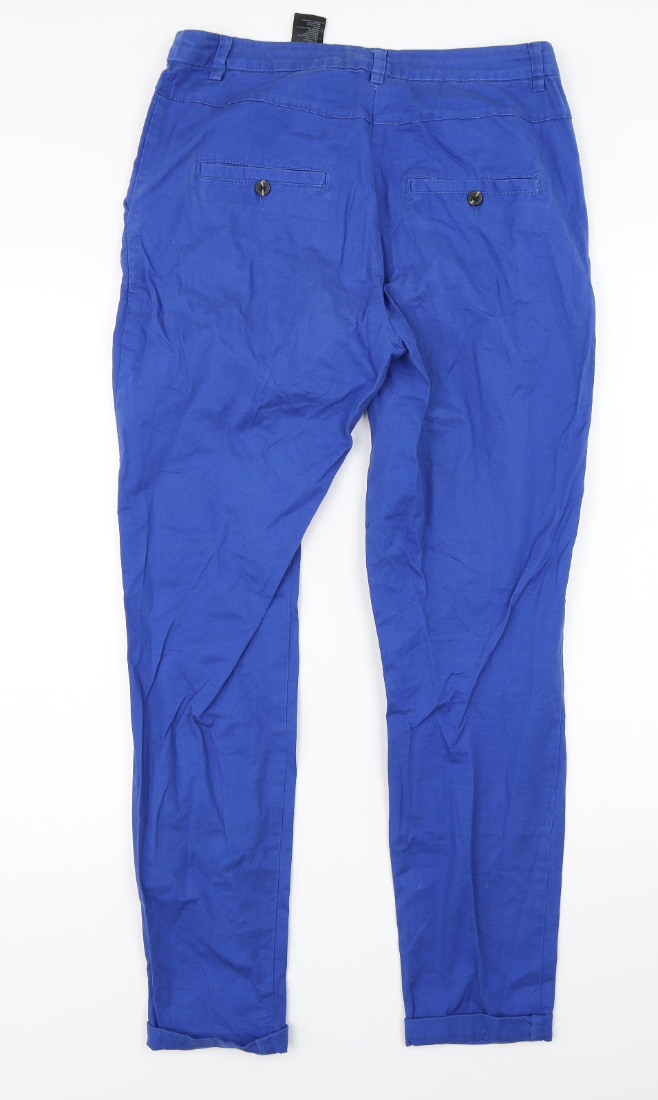 H&M Womens Blue   Straight Jeans Size 8 L26 in