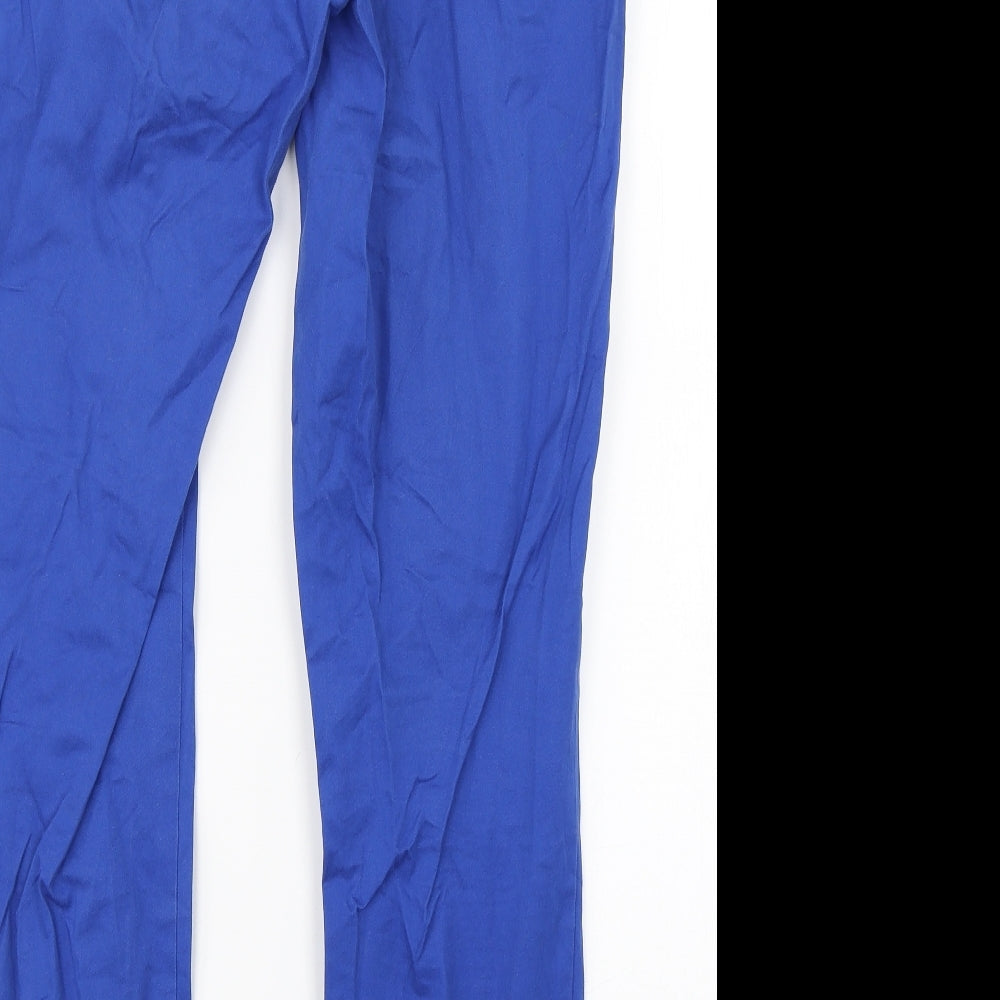 H&M Womens Blue   Straight Jeans Size 8 L26 in