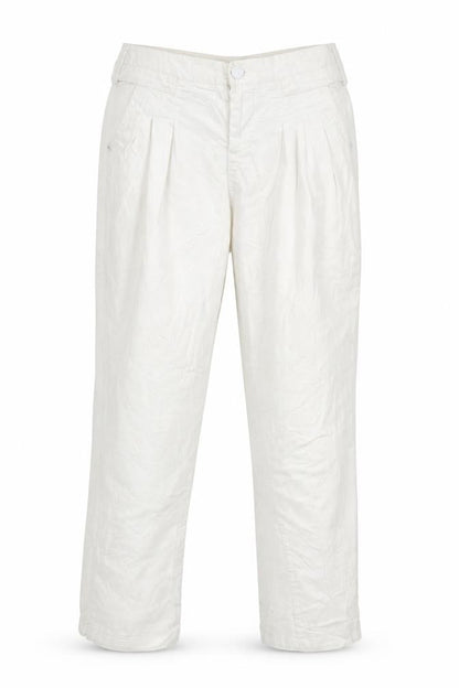 Number One Womens White   Trousers  Size 10 L26 in