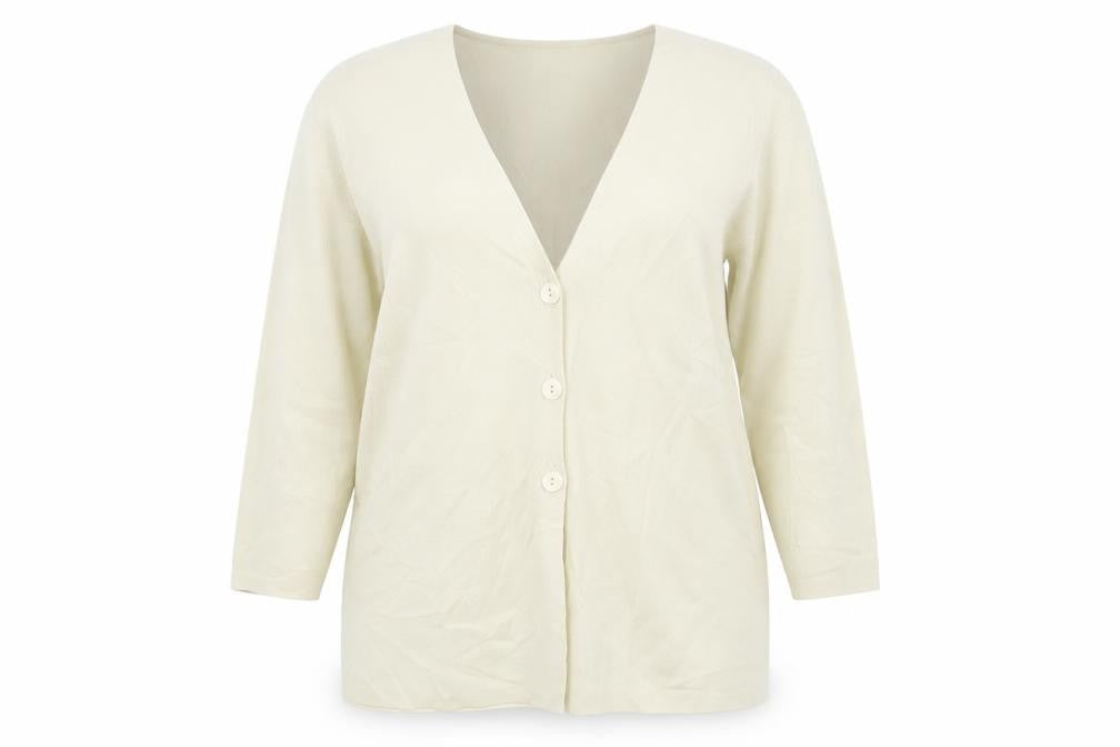 Berkertex Womens Beige   Cardigan Jumper Size 18