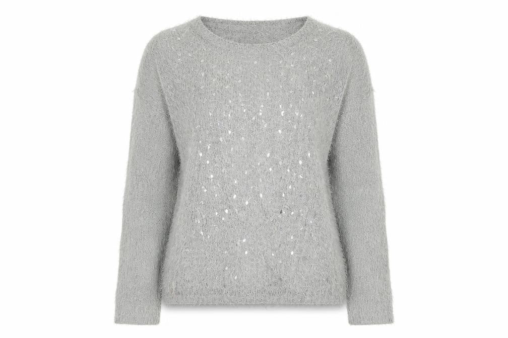 F&F Womens Grey   Pullover Jumper Size 10