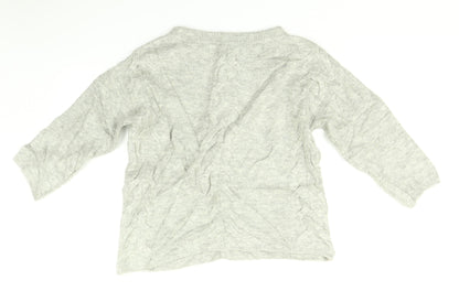 Marks & Spencer Womens Grey   Pullover Jumper Size 8