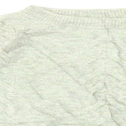 Marks & Spencer Womens Grey   Pullover Jumper Size 8