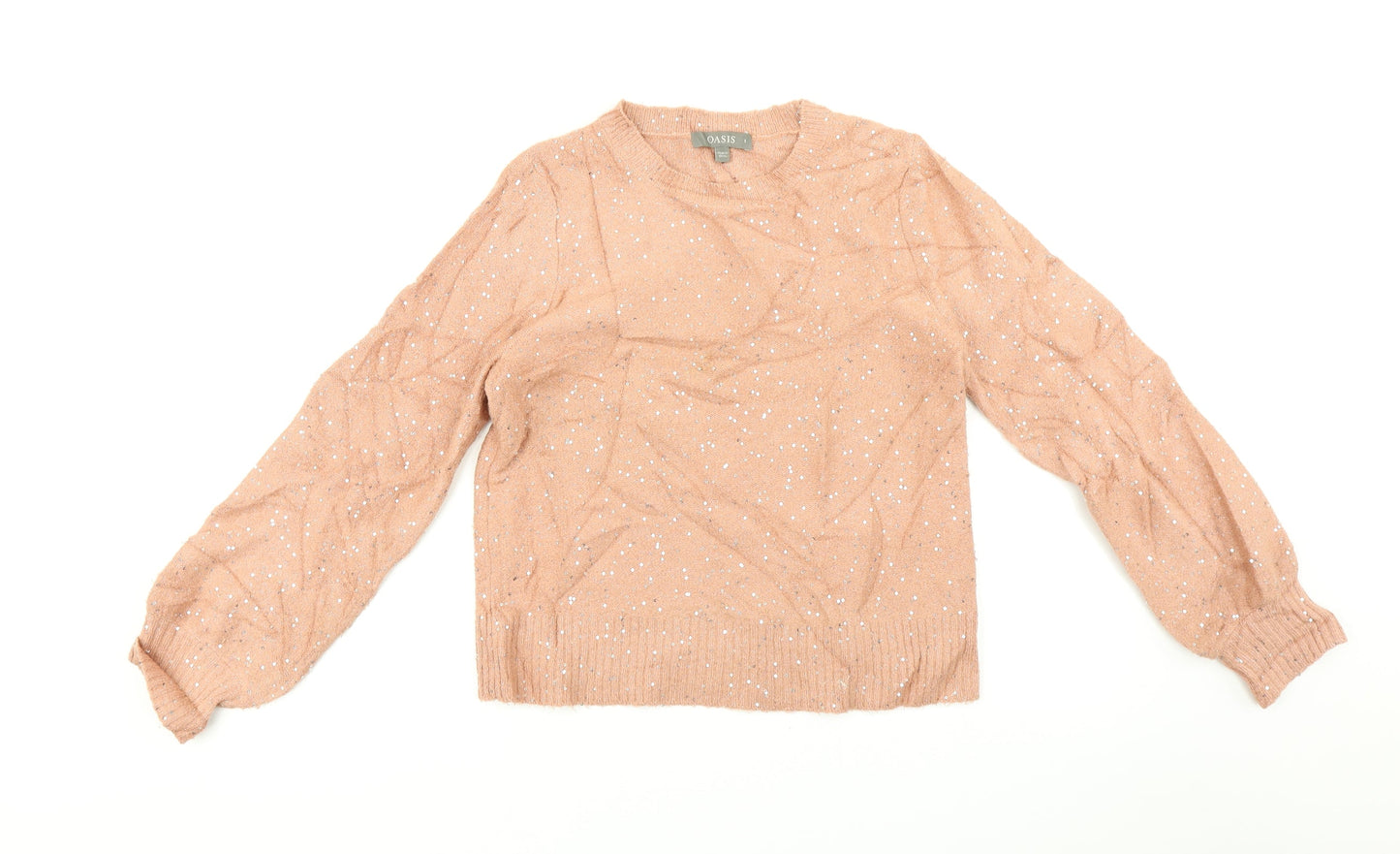 Oasis Womens Pink   Pullover Jumper Size S