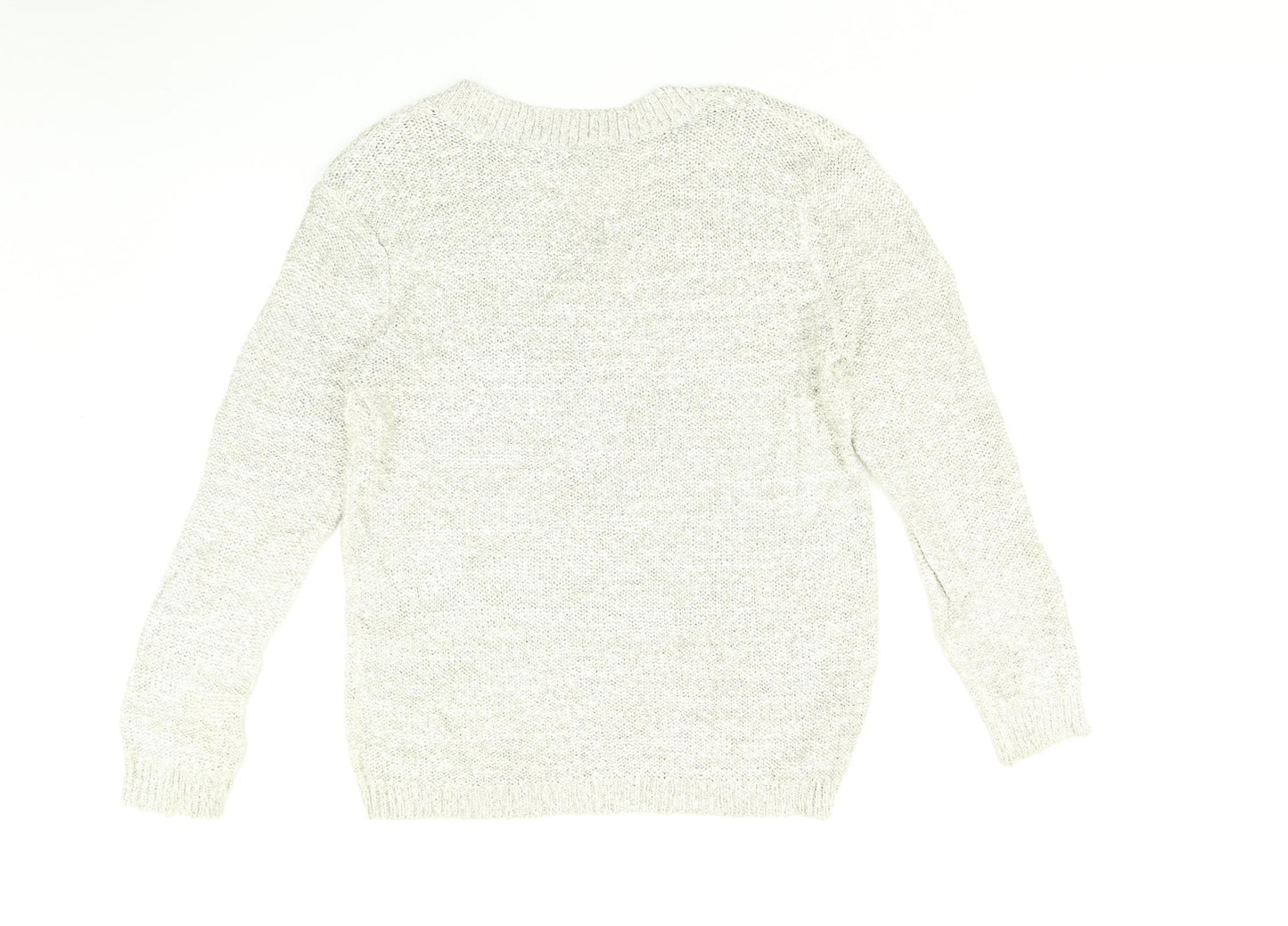 mark and spencers Womens Grey   Pullover Jumper Size 12