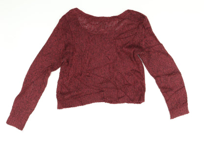 H&M Womens Purple   Pullover Jumper Size 6